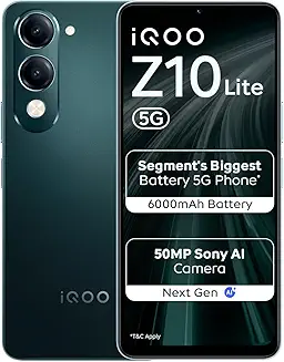 iQOO Z10 Lite 5G 4GB 128GB smartphone