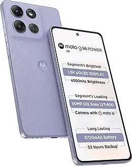 Moto G86 Power 5G smartphone